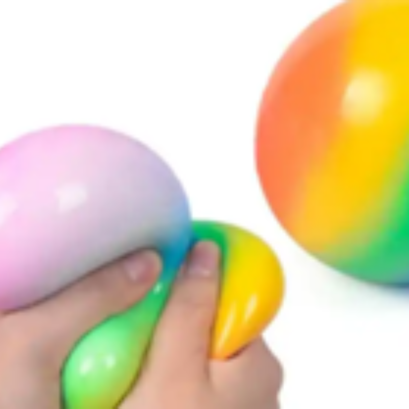 Rainbow Squish Stress Ball