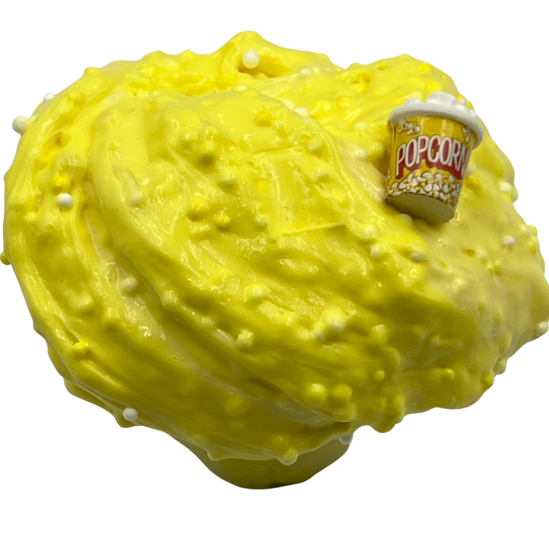 Buttered Popcorn Floam Butter Slime