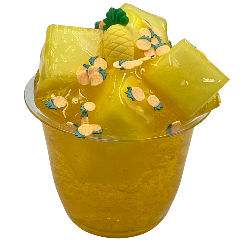 Pineapple Punch Jelly Cube Slime