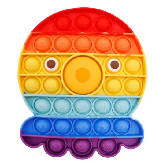 Octopus Rainbow Pop It Fidget Toy