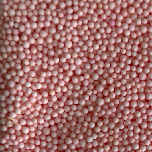 Pastel Pink Foam Beads