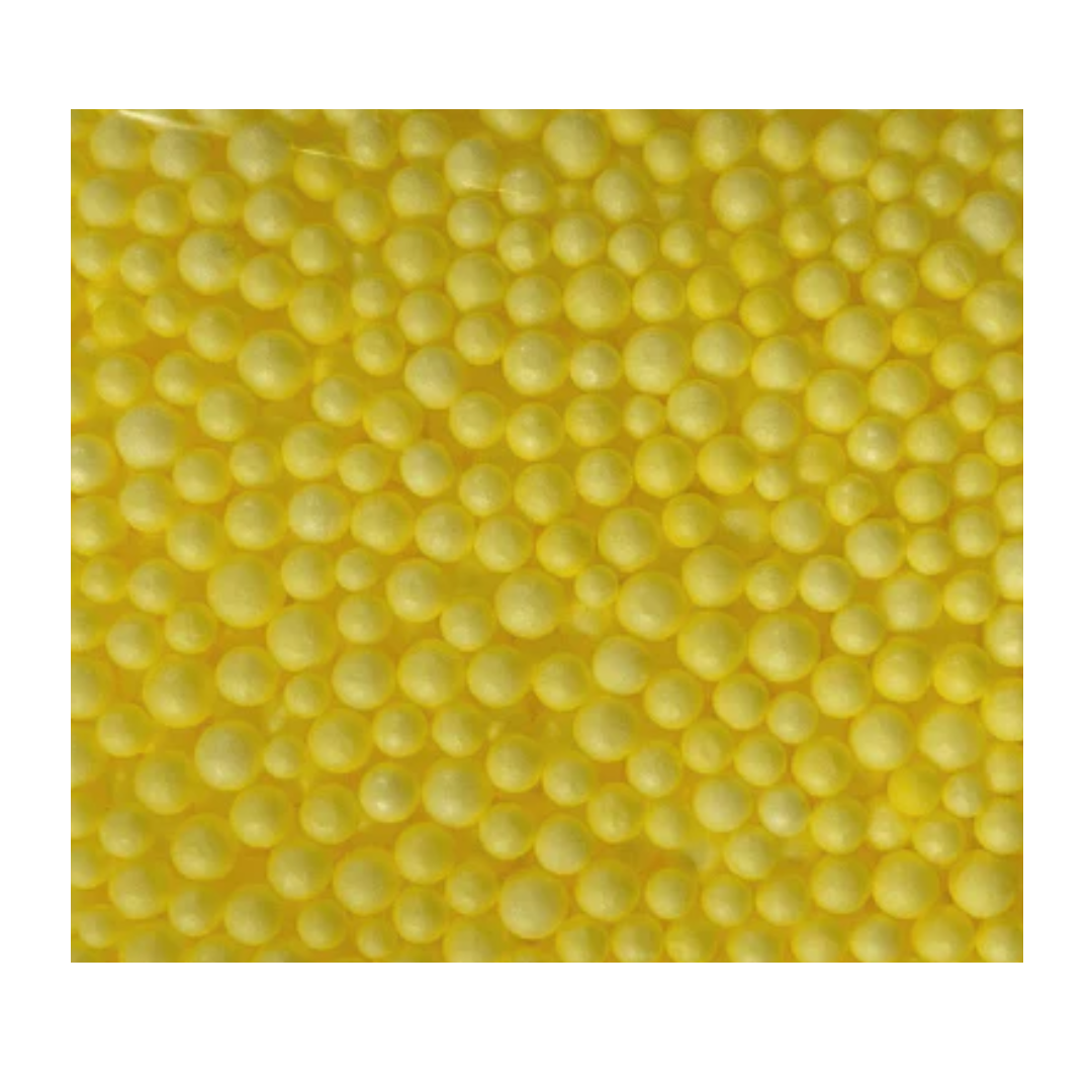 Yellow Foam Beads