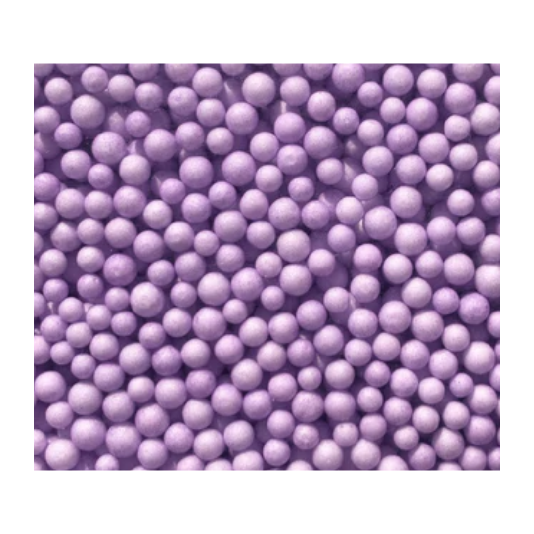 Purple Foam Beads