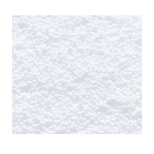 White Foam Beads